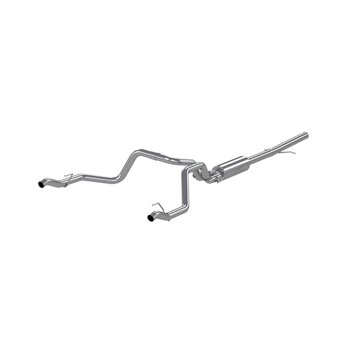 MBRP Exhaust S5085304 2 1/2in. Cat Back; Dual Rear ; T304