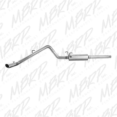 MBRP Exhaust S5104AL 3in. Cat Back; Single Side; AL