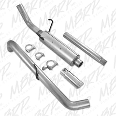 MBRP Exhaust S5104AL 3in. Cat Back; Single Side; AL