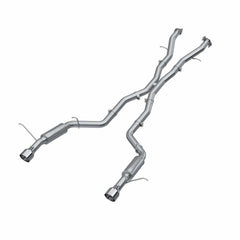 MBRP Exhaust 2018-2023 Dodge Durango SRT SRT Hellcat 6.2L/6.4L Armor Lite Aluminized Steel 3 Inch Cat-Back Dual Rear Exit MBRP S5105AL