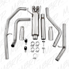 MBRP Exhaust S5108409 2 1/2in. Cat Back; Dual Split Rear; T409