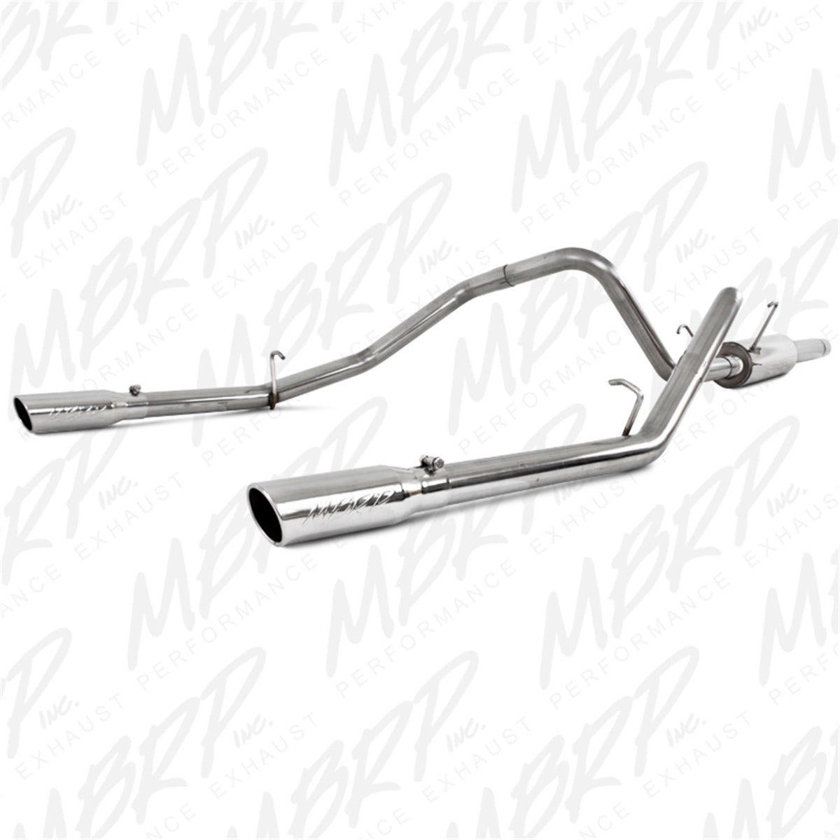 MBRP Exhaust S5108409 2 1/2in. Cat Back; Dual Split Rear; T409
