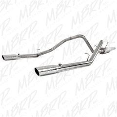 MBRP Exhaust S5108409 2 1/2in. Cat Back; Dual Split Rear; T409