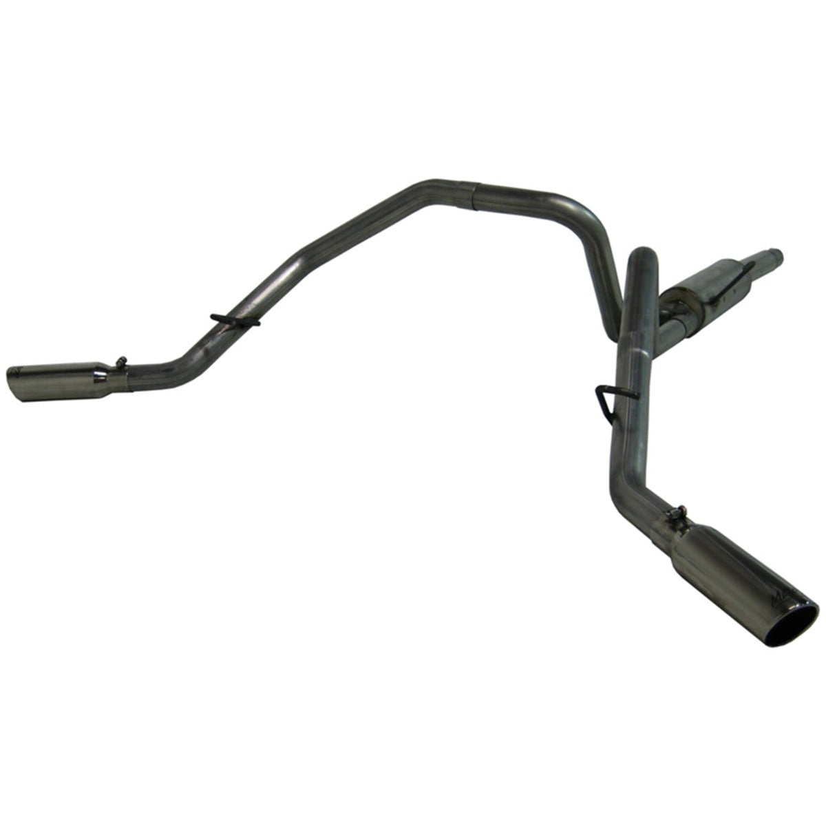 MBRP Exhaust S5110AL 2 1/2in. Cat Back; Dual Split Side; AL