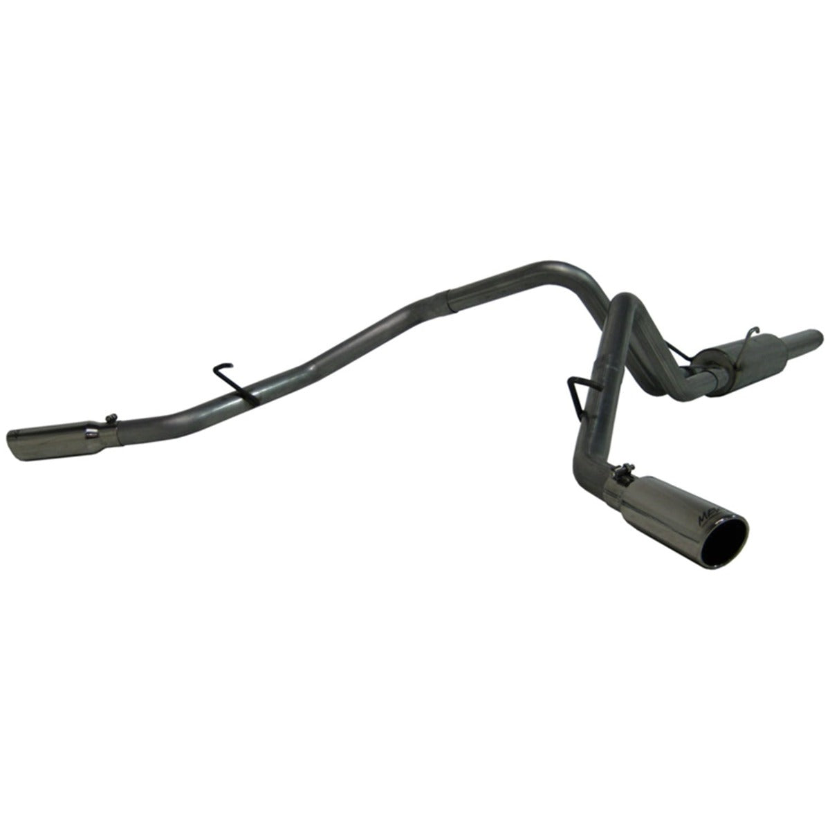 MBRP Exhaust S5114AL 2 1/2in. Cat Back; Dual Split Side; AL