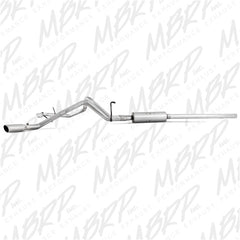 MBRP Exhaust S5128AL 2 1/2in. Cat Back; Dual Split Side; AL