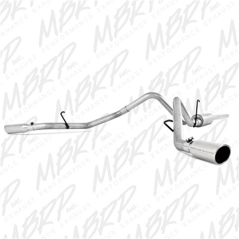 MBRP Exhaust S5128AL 2 1/2in. Cat Back; Dual Split Side; AL