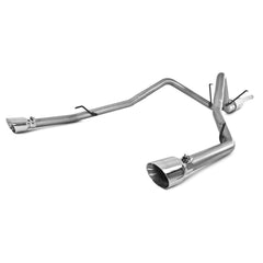 MBRP Exhaust S5146AL 2 1/2in. Cat Back; Dual Split Rear; AL (through stock bumper)