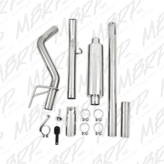 MBRP Exhaust S5148409 3in. Cat Back; Single Side Exit; T409