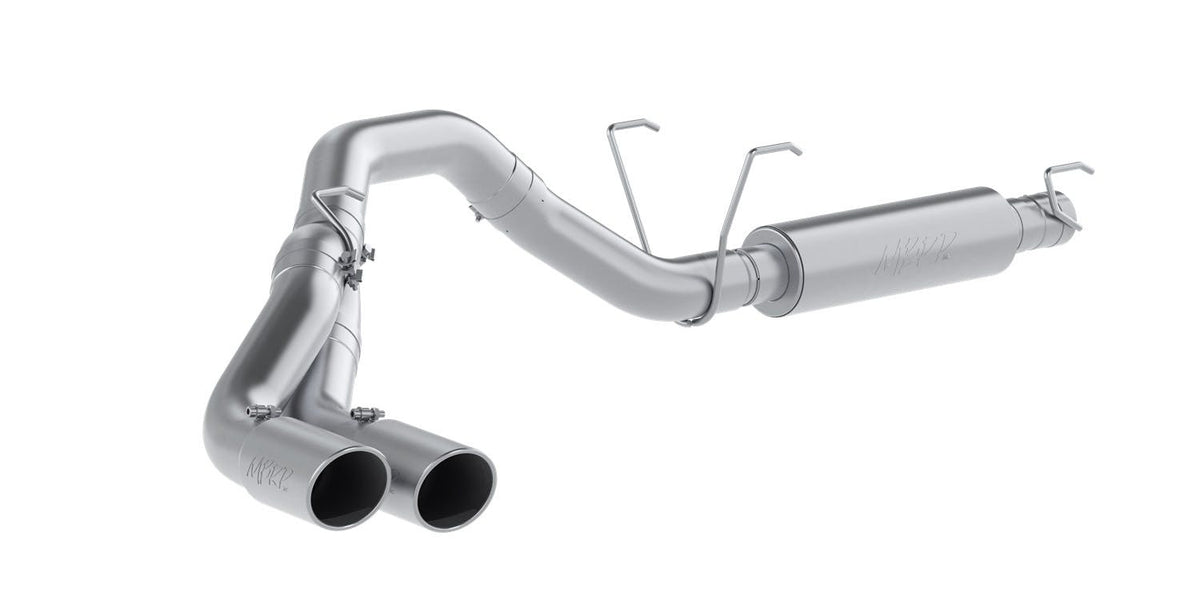 MBRP Exhaust S5150AL 4in. Cat Back; Single Side Dual Outlet; AL