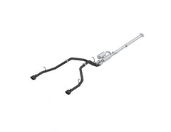 MBRP Exhaust Black-Coated Aluminized Steel 3" Cat-Back 2.5" Dual Split Rear PN. S5156BLK