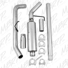 MBRP Exhaust S5200AL 3in. Cat Back; Single Side; AL
