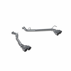 MBRP Exhaust Axle-Back 2.5 inch Dual Rear Quad Tips 20-23 Explorer/Aviator MBRP S5203AL