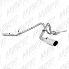 MBRP Exhaust S5204AL 2 1/2in. Cat Back; Dual Split Side; AL