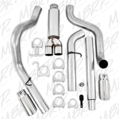 MBRP Exhaust S5208AL 4in. Cat Back; Dual Split Side; AL