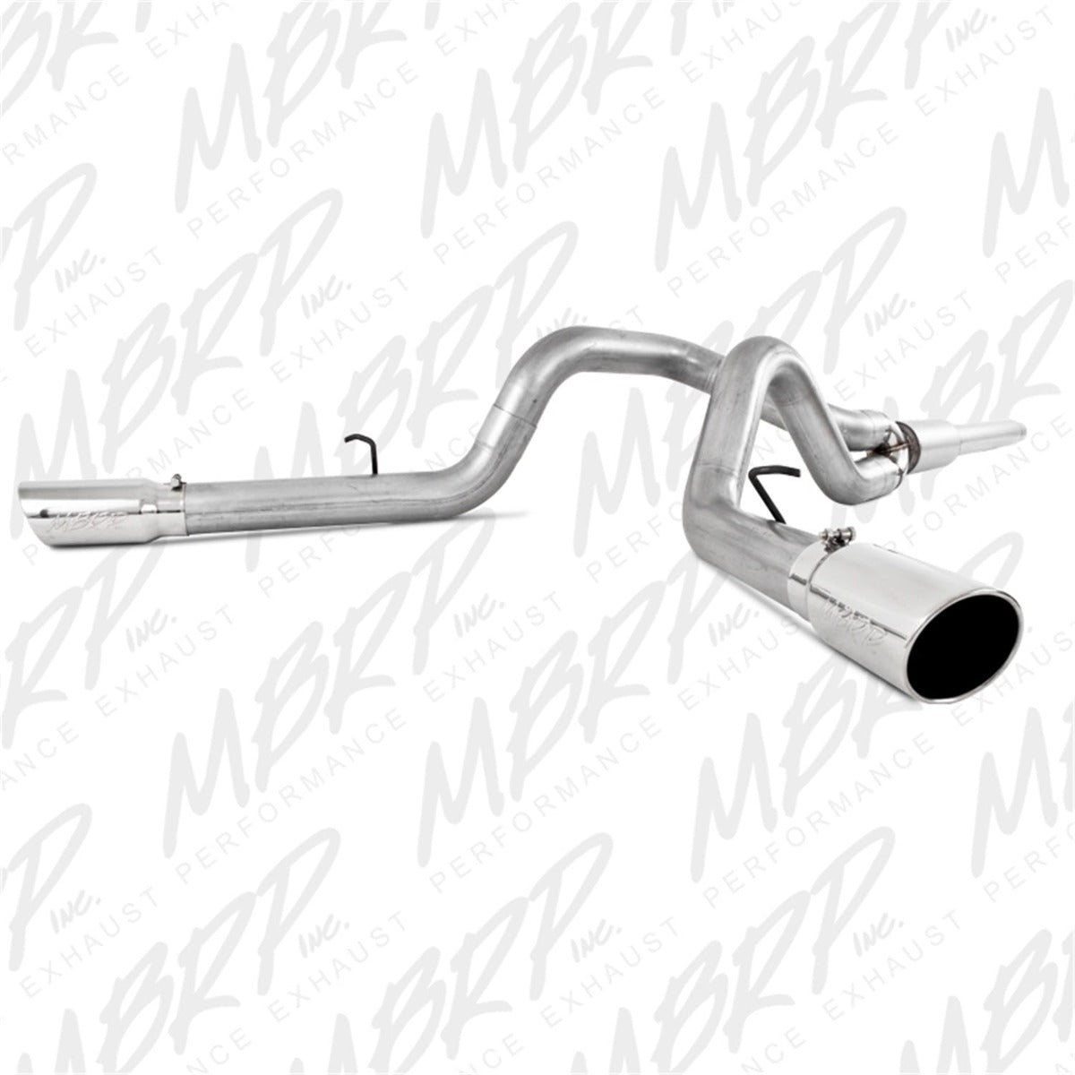MBRP Exhaust S5208AL 4in. Cat Back; Dual Split Side; AL