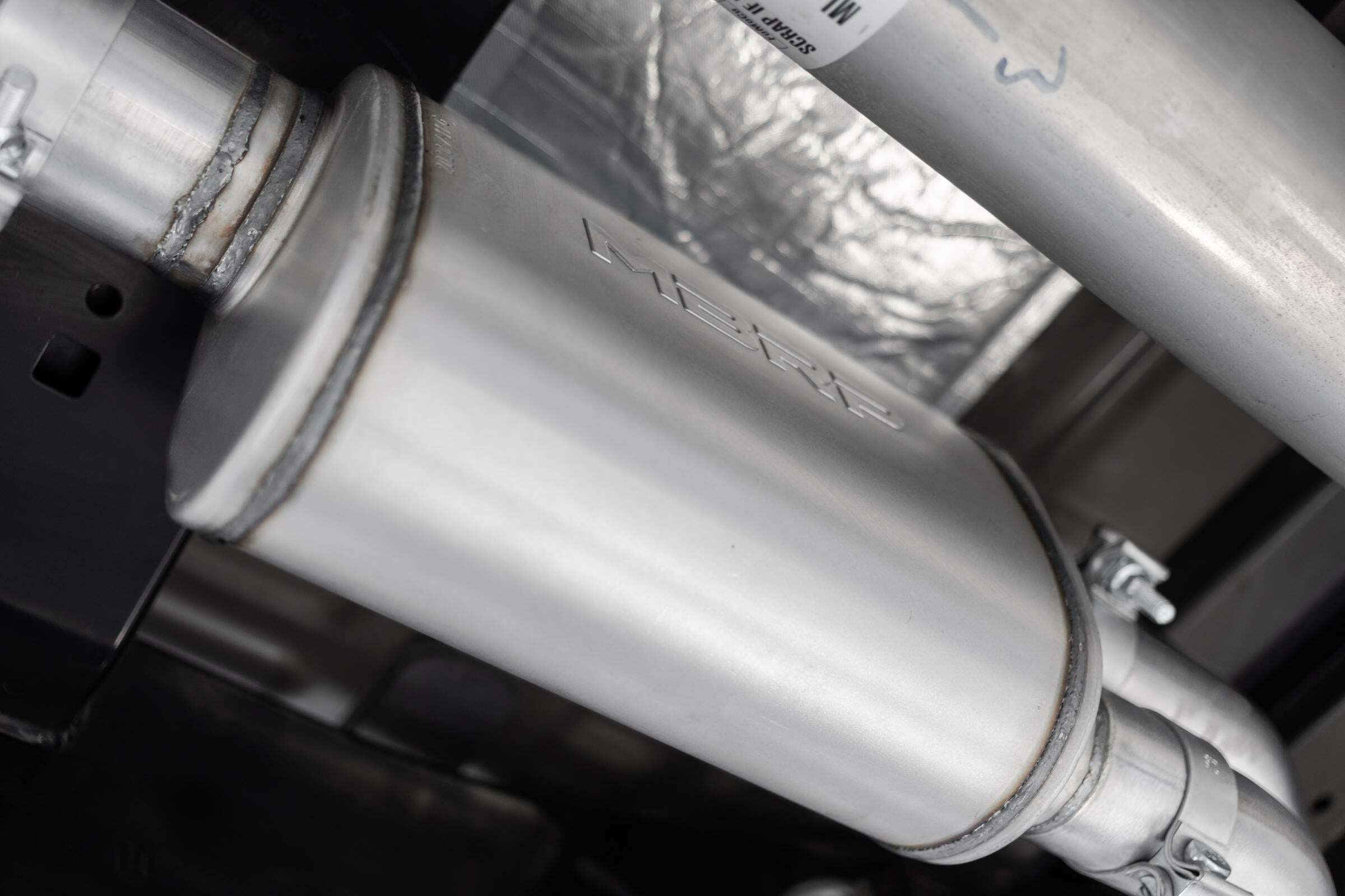 MBRP Exhaust 3 inch Cat-Back 2.5 inch Dual Pre-Axle (Race Profile) 21-Up F-150 T304 Stainless Steel MBRP S5217304