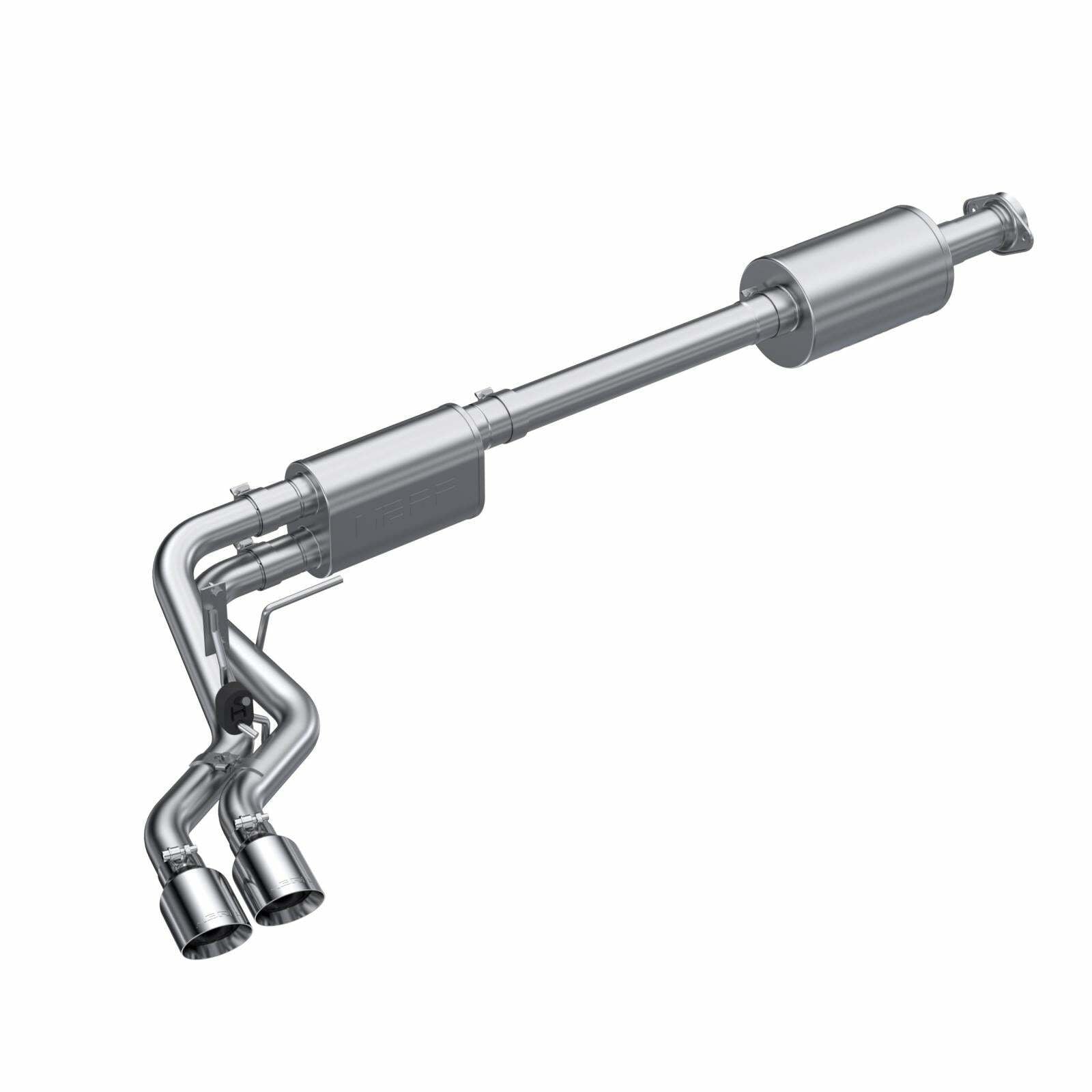 MBRP Exhaust 3 inch Cat-Back 2.5 inch Dual Pre-Axle (Street Profile) 21-Up F-150 Aluminized Steel MBRP S5219AL