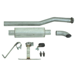 MBRP Exhaust S5224AL 2 1/2in. Cat Back; Turn Down; AL