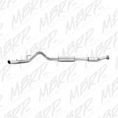 MBRP Exhaust S5228AL 3 ? Cat Back; Single; AL