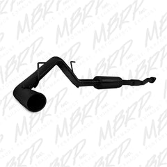 MBRP Exhaust S5230BLK 3in. Cat Back; Single Side; Black Coated