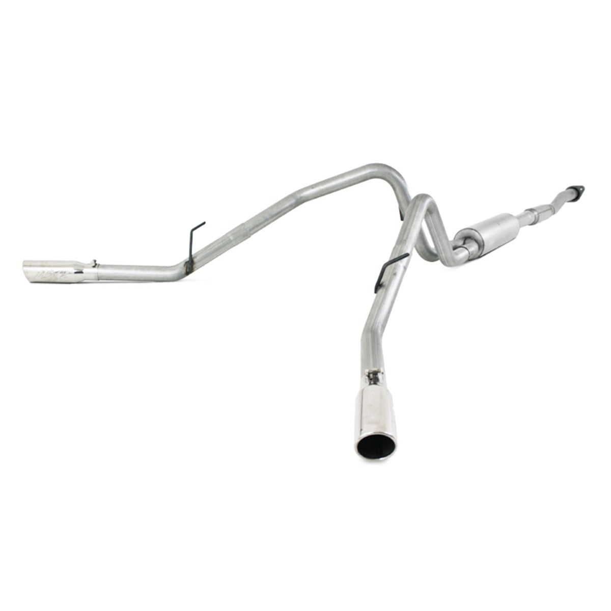 MBRP Exhaust S5232AL 2 1/2in. Cat Back; Dual Side; AL