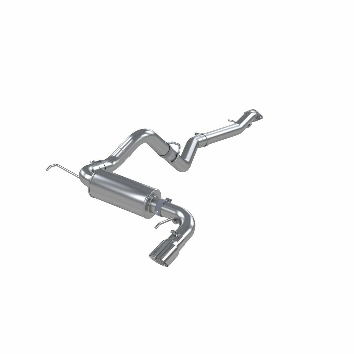 MBRP Exhaust 3 inch Cat-Back Single Rear Exit 2021-UP Ford Bronco Aluminized Steel MBRP S5235AL