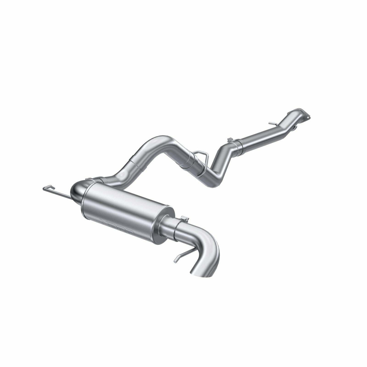 MBRP Exhaust 3 inch Cat-Back Single High Clearance Rear Exit 2021-Up Ford Bronco T304 Stainless Steel MBRP S5237304