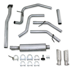 MBRP Exhaust S5240AL 2 1/2in. Cat Back; Dual Rear; AL