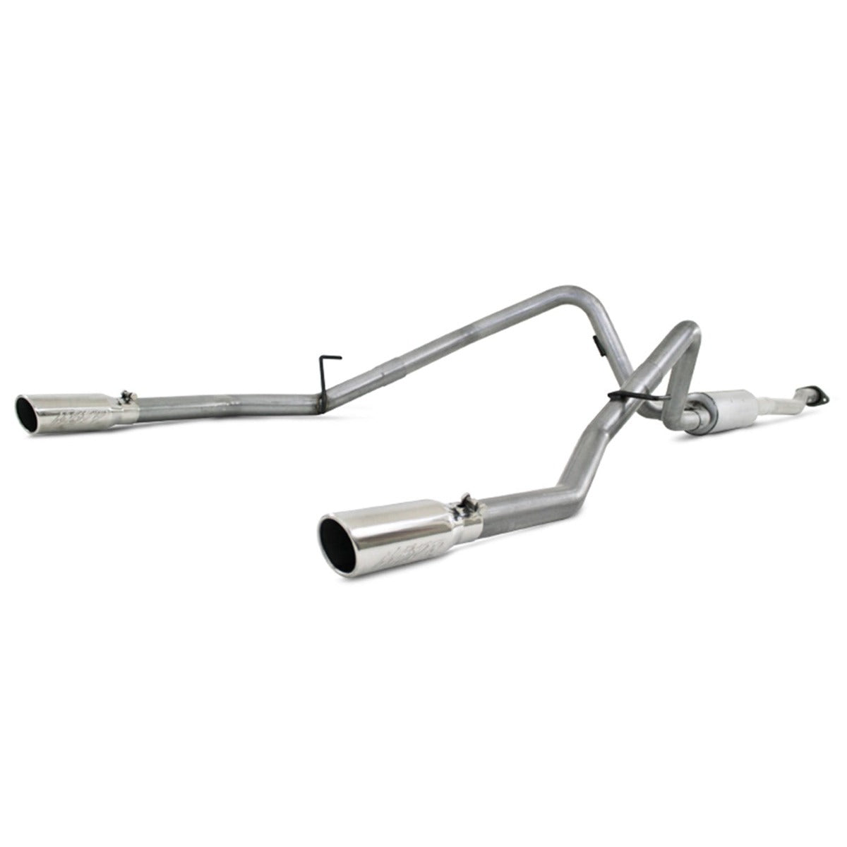 MBRP Exhaust S5240AL 2 1/2in. Cat Back; Dual Rear; AL