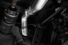 MBRP Exhaust T304 Stainless Steel 3" Cat-Back Single High Clearance Rear Exit Touring Profile PN. S5245304