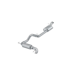 MBRP Exhaust T304 Stainless Steel 3" Cat-Back Single High Clearance Rear Exit Touring Profile PN. S5245304