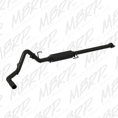 MBRP Exhaust S5253BLK 3in. Cat Back; Single; Black
