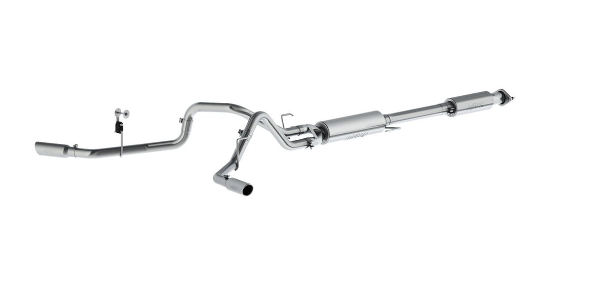 MBRP Exhaust S5257AL 2 1/2in. Cat Back; Dual Side Exit; AL