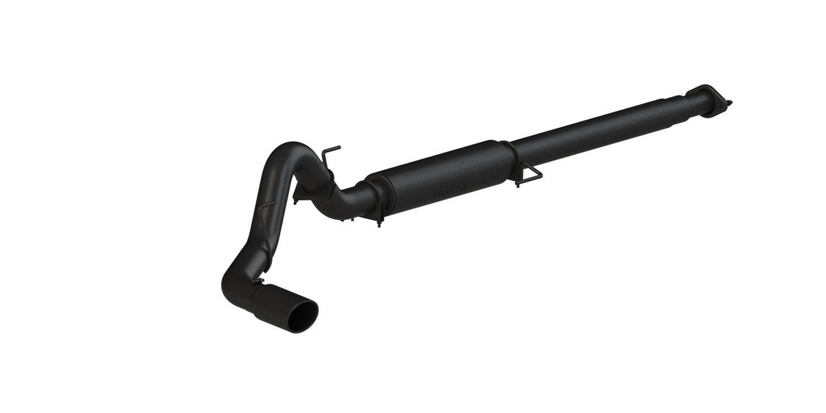 MBRP Exhaust S5259BLK 4in. Cat Back; Single; Black