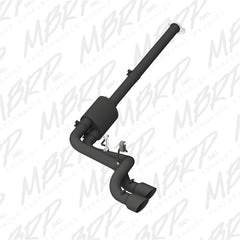 MBRP Exhaust S5261BLK 3in. Cat Back; Pre-Axle Dual Outlet; Black Coated