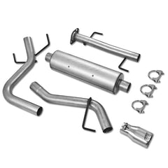 MBRP Exhaust S5308AL 2 1/2in. Cat Back; Single Rear; AL