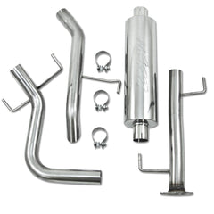 MBRP Exhaust S5310409 2 1/2in. Cat Back; Single Rear; Off-Road Tail; No tip; T409