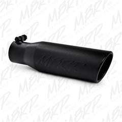 MBRP Exhaust S5314BLK 3in. Cat Back; Single Side; Black Coated