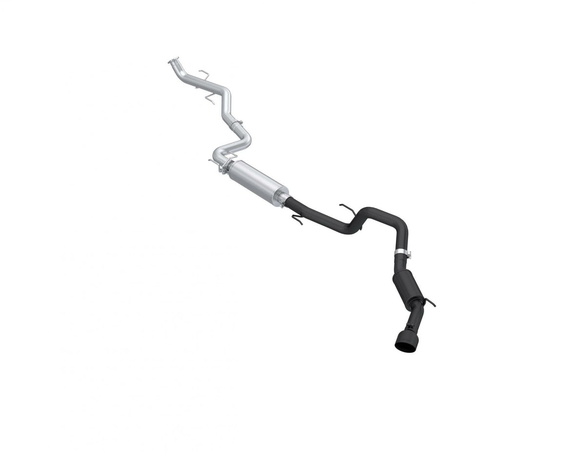 MBRP Exhaust Black-Coated Aluminized Steel 3" Cat-Back Single Side Exit PN. S5323BLK
