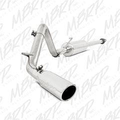 MBRP Exhaust S5326AL 2 1/2in. Cat Back; Single Exit; AL