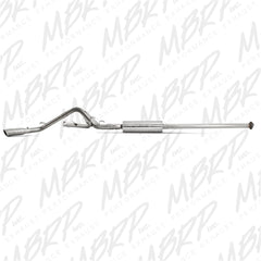MBRP Exhaust S5328409 2 1/2in. Cat Back; Dual Split Side; T409