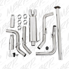 MBRP Exhaust S5328409 2 1/2in. Cat Back; Dual Split Side; T409