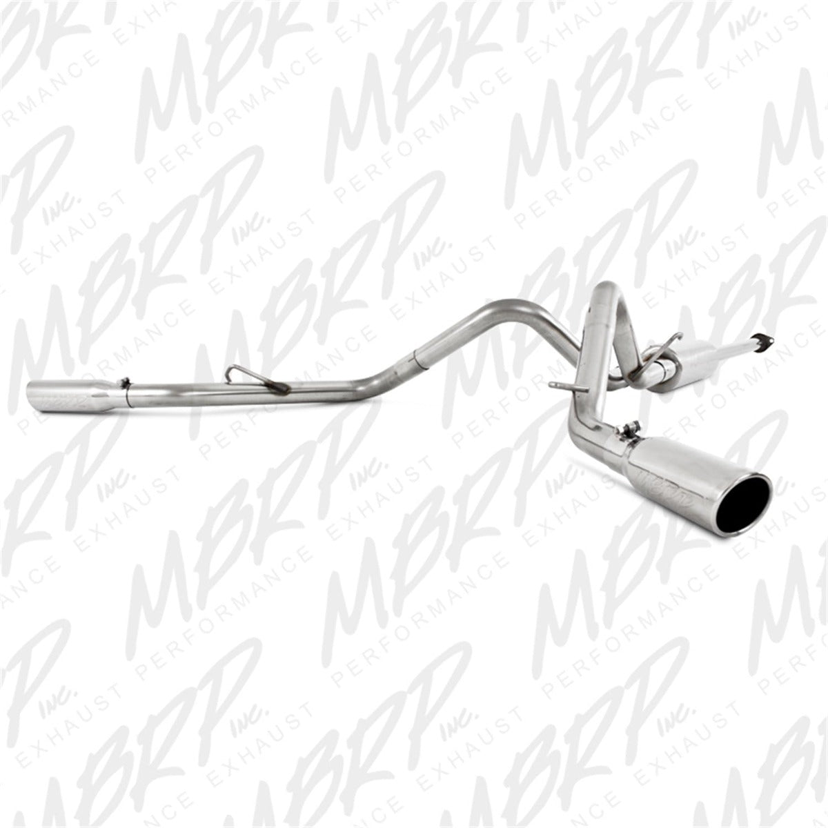 MBRP Exhaust S5328409 2 1/2in. Cat Back; Dual Split Side; T409