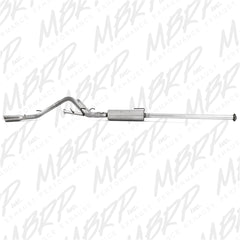 MBRP Exhaust S5328AL 2 1/2in. Cat Back; Dual Split Side; AL