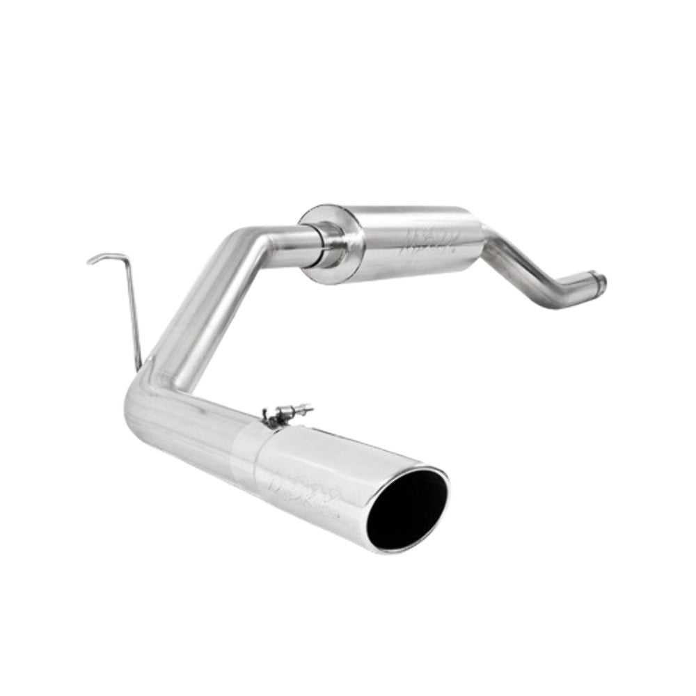 MBRP Exhaust S5330AL 3in. Resonator Back; Single Side Exit; AL