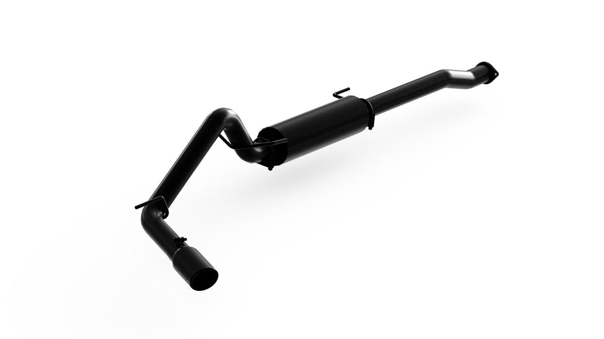 MBRP Exhaust S5338BLK 3in. Cat Back; Single Side Exit; Black
