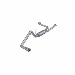 MBRP Exhaust 2022-Up Nissan Frontier 3.8L Aluminized Steel 2.5 Inch Cat-Back 3 Inch Single Rear Exit Armor Lite Series MBRP S5407AL