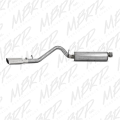 MBRP Exhaust S5500AL 2 1/2in. Cat Back; Single Side; AL