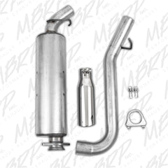 MBRP Exhaust S5500AL 2 1/2in. Cat Back; Single Side; AL